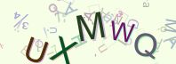 This is a captcha-picture. It is used to prevent mass-access by robots. (see: www.captcha.net)