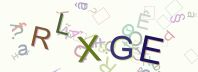 This is a captcha-picture. It is used to prevent mass-access by robots. (see: www.captcha.net)