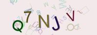 This is a captcha-picture. It is used to prevent mass-access by robots. (see: www.captcha.net)