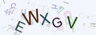 This is a captcha-picture. It is used to prevent mass-access by robots. (see: www.captcha.net)