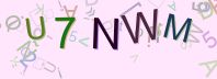 This is a captcha-picture. It is used to prevent mass-access by robots. (see: www.captcha.net)