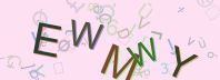 This is a captcha-picture. It is used to prevent mass-access by robots. (see: www.captcha.net)