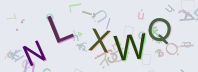 This is a captcha-picture. It is used to prevent mass-access by robots. (see: www.captcha.net)