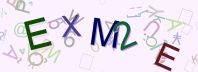This is a captcha-picture. It is used to prevent mass-access by robots. (see: www.captcha.net)