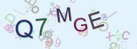 This is a captcha-picture. It is used to prevent mass-access by robots. (see: www.captcha.net)